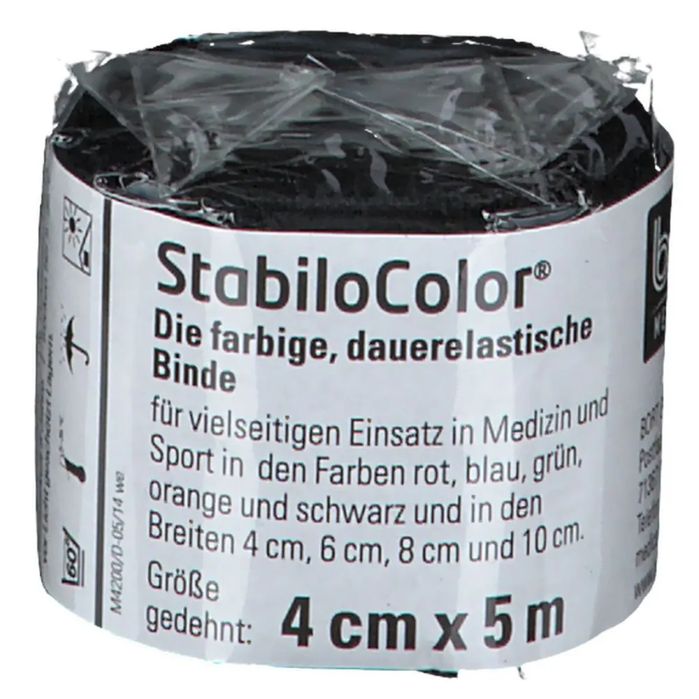 StabiloColor® Binde 4 cm schwarz>Bort Discount