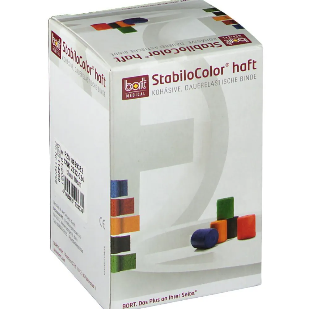 StabiloColor® haft Binde 10 cm blau>Bort Discount