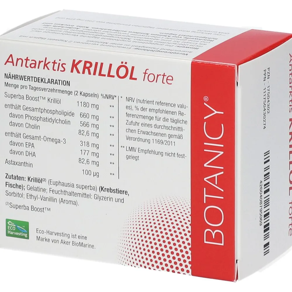 Antarktis Krillöl forte>BOTANICY Clearance