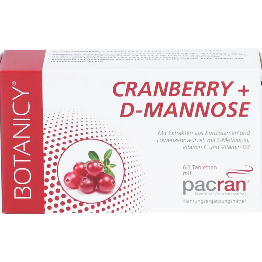 Cranberry + D-Mannose|BOTANICY Sale