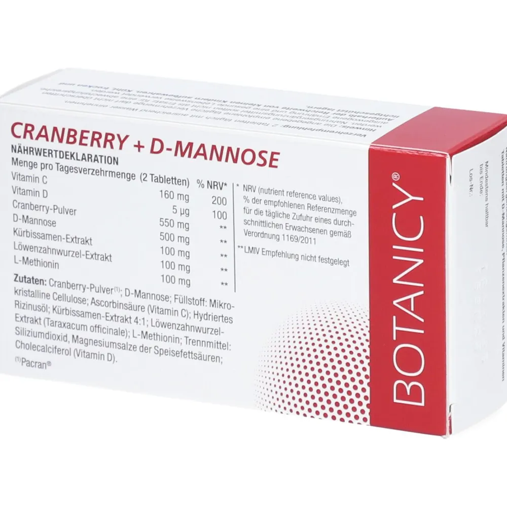 Cranberry + D-Mannose|BOTANICY Sale