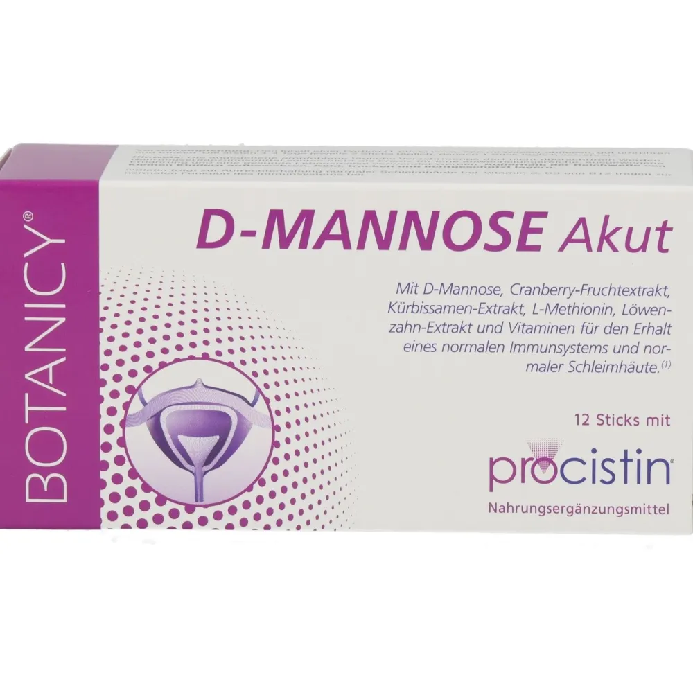D-MANNOSE + Cranberry AKUT Sticks>BOTANICY Best