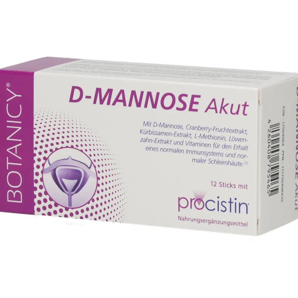D-MANNOSE + Cranberry AKUT Sticks>BOTANICY Best