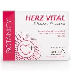 Herz Vital Schwarzer Knoblauch|BOTANICY