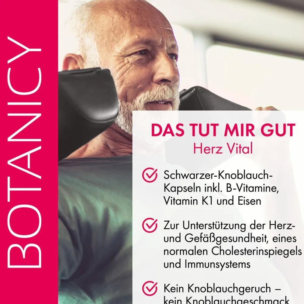 Herz Vital Schwarzer Knoblauch|BOTANICY