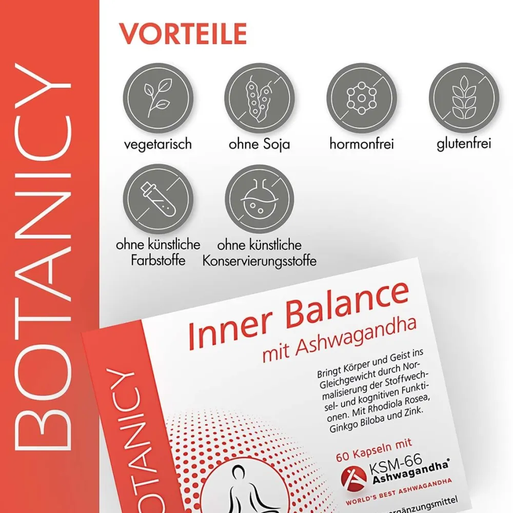 Inner Balance mit Ashwagandha|BOTANICY