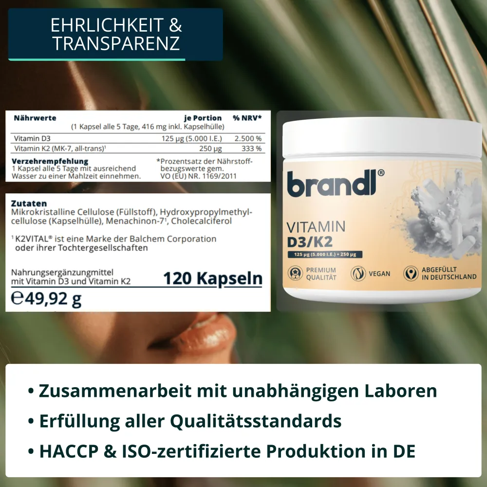 ® Vitamin D3 K2 vegan>brandl