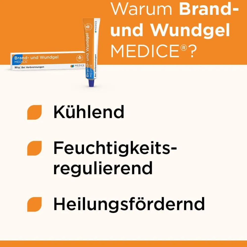 Brand und Wundgel Medice bei Verbrennungen & Sonnenbrand> Clearance
