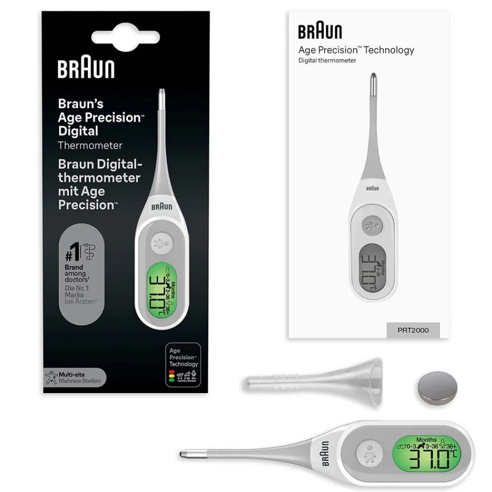 Age Precision® Digitalthermometer – PRT2000>BRAUN Online