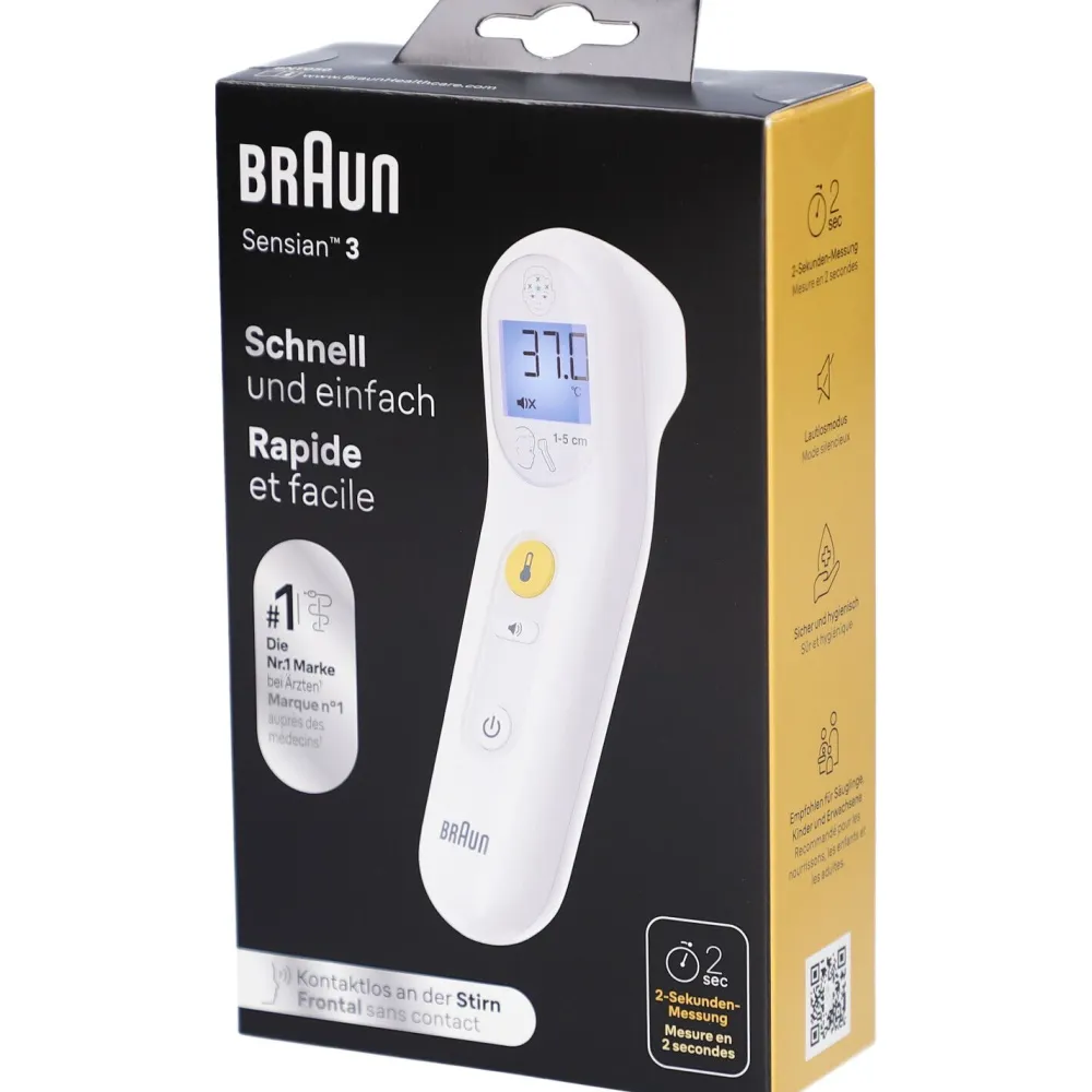 Braun Sensian™ 3 Kontaktloses Stirnthermometer> Best