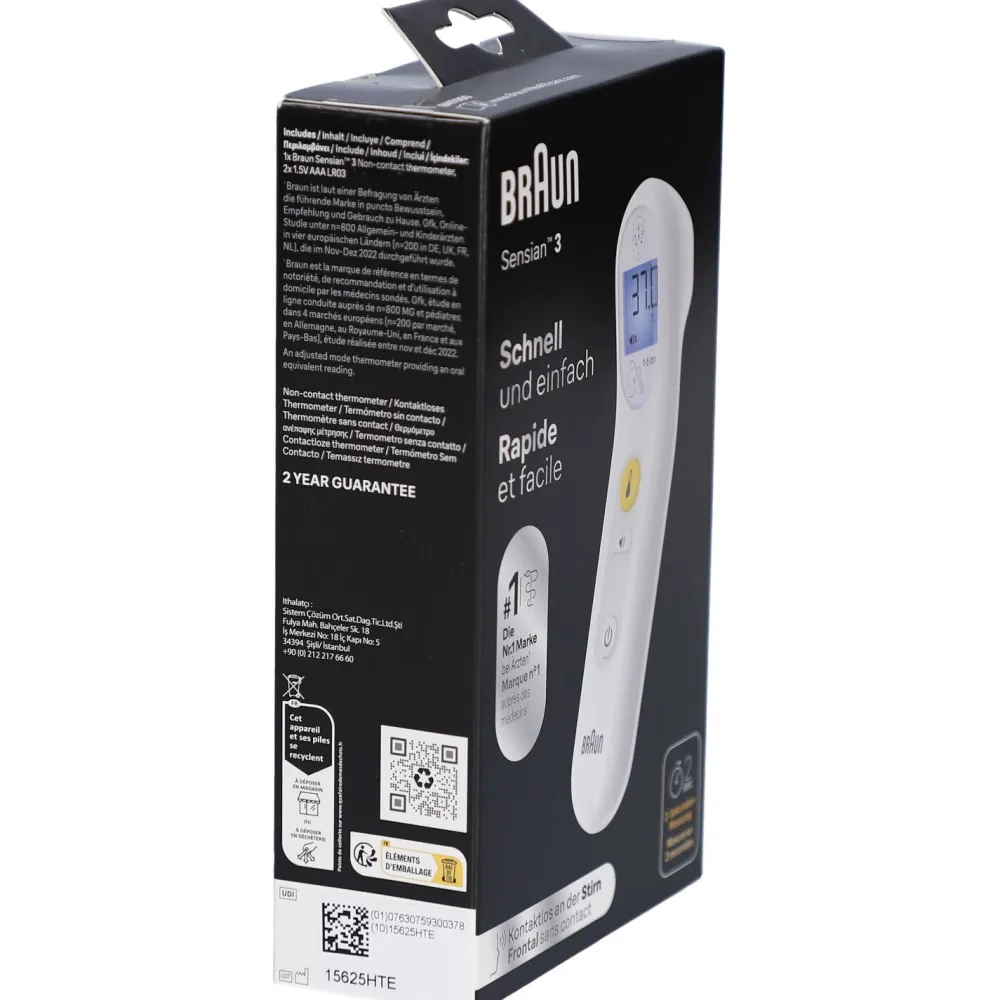 Braun Sensian™ 3 Kontaktloses Stirnthermometer> Best