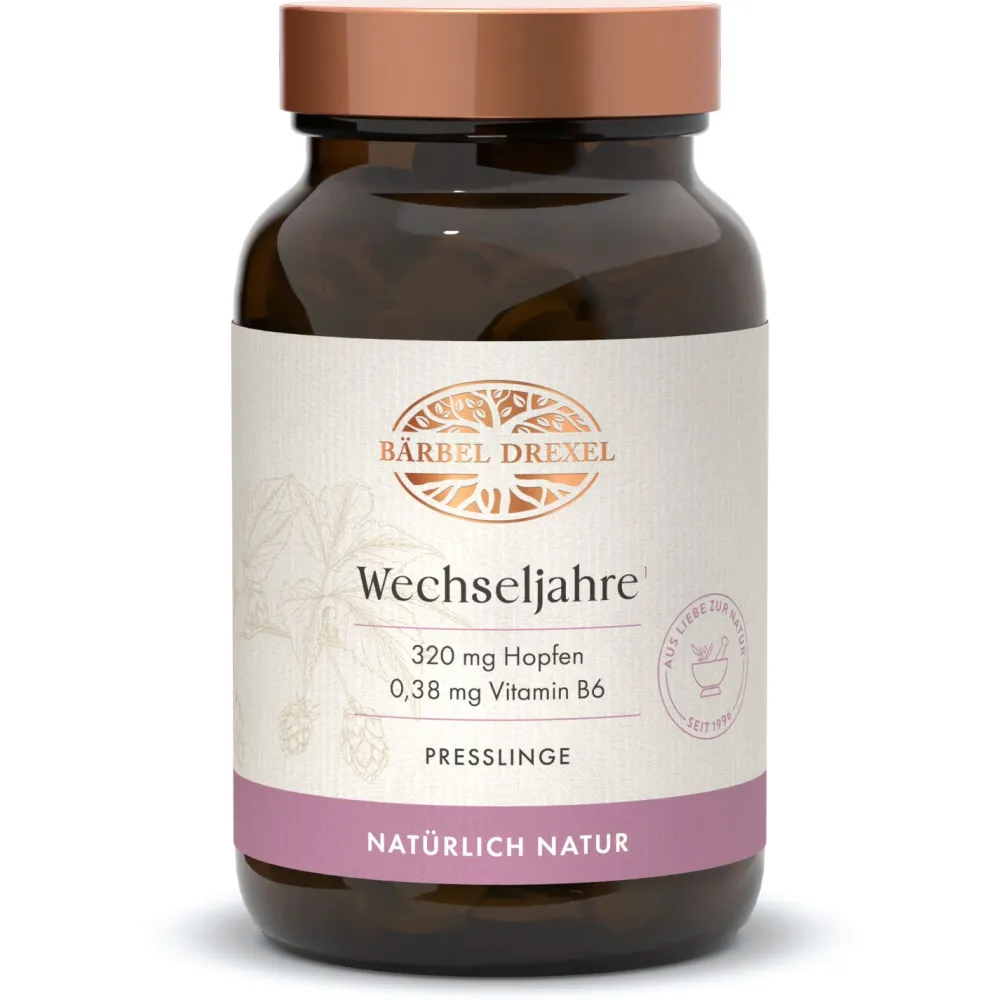 Bärbel Drexel Wechseljahre mit Hopfen und Vitamin B6 Presslinge>BÄRBEL DREXEL Hot