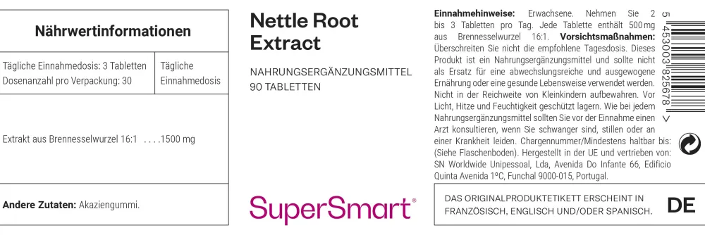 Brennnesselwurzel-Extrakt - SuperSmart> Sale