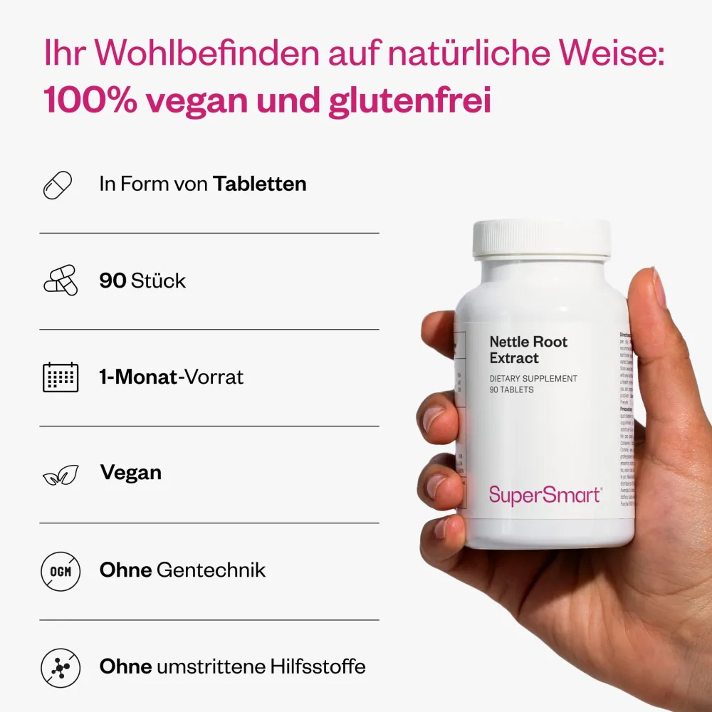 Brennnesselwurzel-Extrakt - SuperSmart> Sale