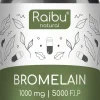 Bromelain Kapseln Hochdosiert 500 mg, 150 Kapseln -|Raibu Outlet