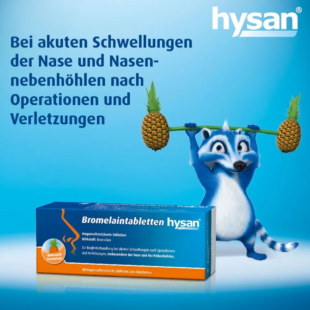 Bromelaintabletten ®>Hysan