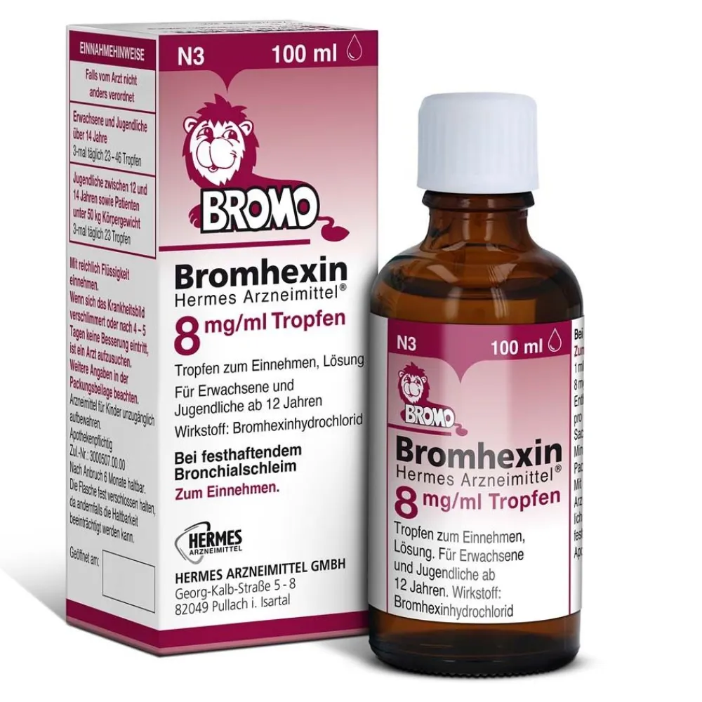Bromhexin HERMES ARZNEIMITTEL® 8 mg/ml| Discount