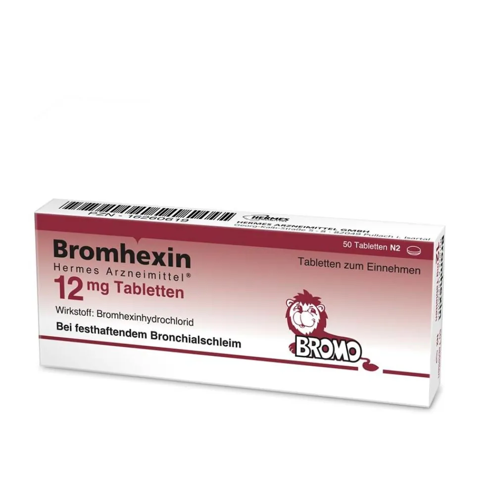 Bromhexin Hermes Arzneimittel® 12 mg| Online