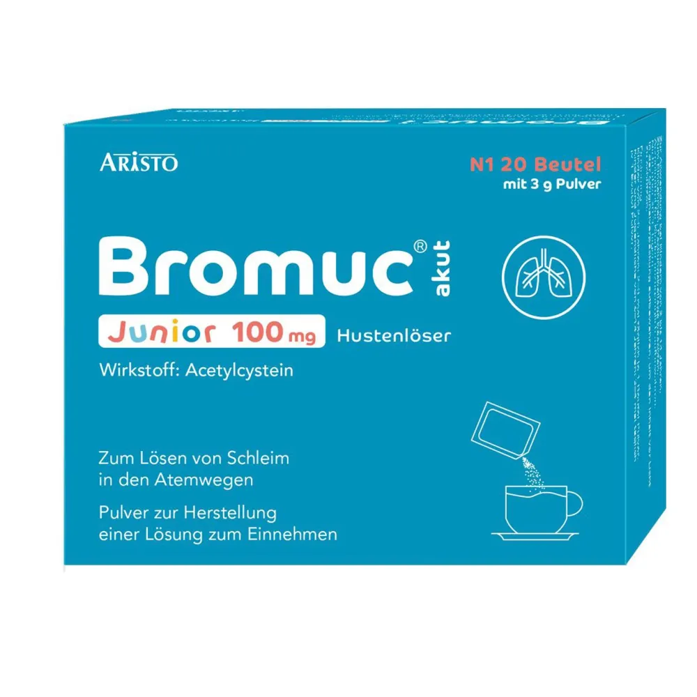 Bromuc® akut Junior 100 mg Hustenlöser> Sale