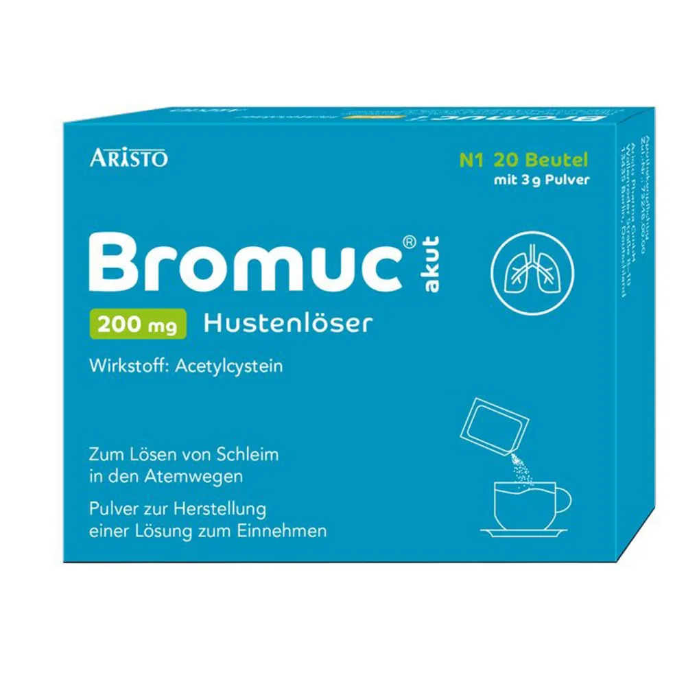 Bromuc® akut 200 mg Hustenlöser> Online