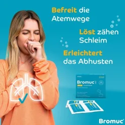 Bromuc akut 600 mg Hustenlöser - Verflüssigt zähen Schleim und erleichtert das Abhusten><noscript><img width=