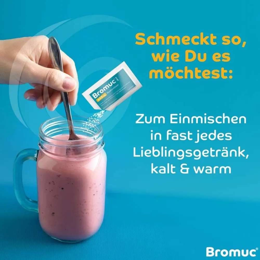 Bromuc akut 600 mg Hustenlöser - Verflüssigt zähen Schleim und erleichtert das Abhusten> Hot