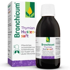 Thymian Hustensaft - Pflanzlicher Hustenlöser geeignet für Säuglinge|Bronchicum Clearance