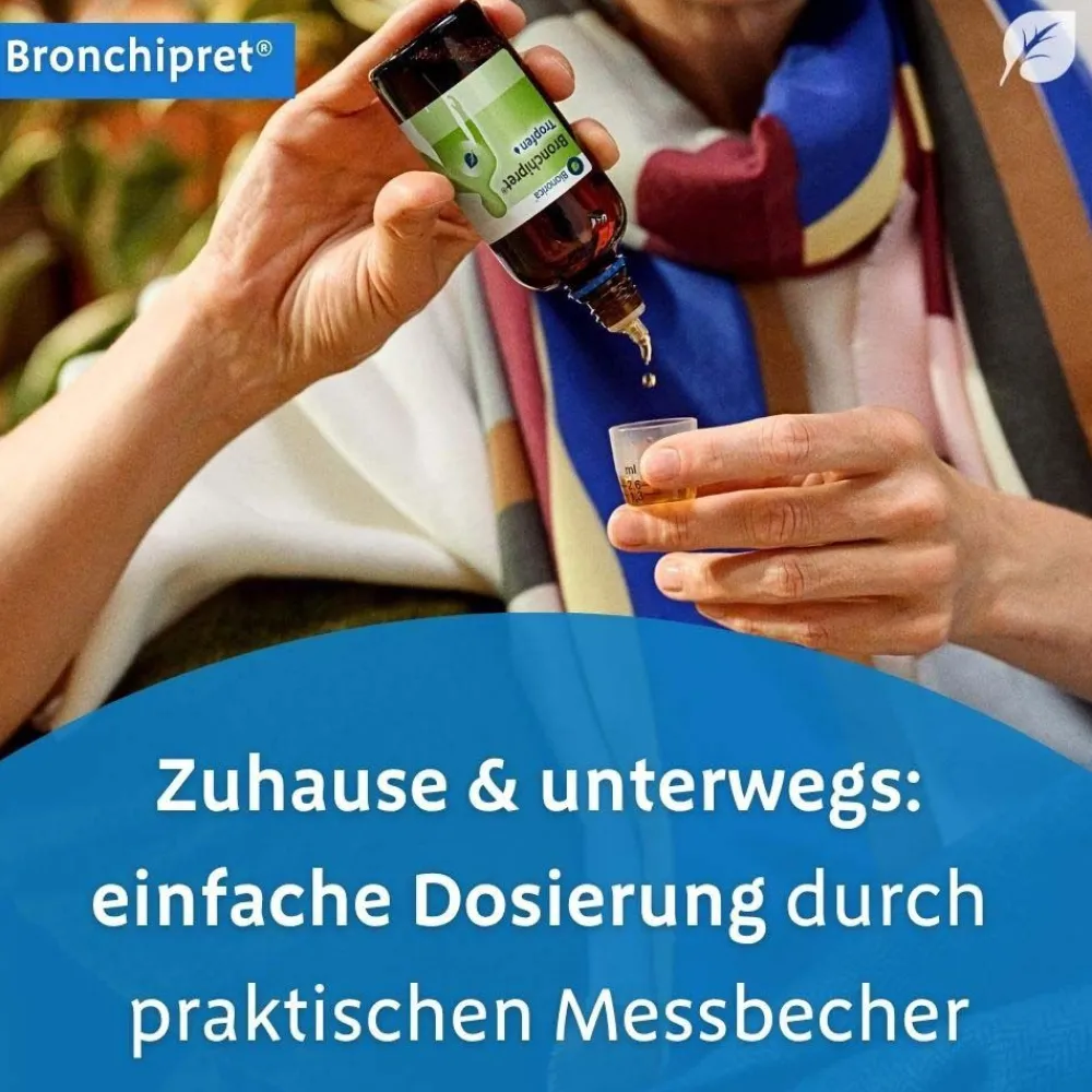 ® Tropfen – stark gegen Husten und akute Bronchitis>Bronchipret Hot
