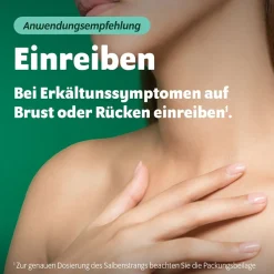 Bronchoforton® Salbe – Erkältungssalbe mit rein pflanzlichen Wirkstoffen. Löst zähen Schleim, erleichtert das Abhusten; mit Eukalyptus-, Fichtennadel- und Pfefferminzöl><noscript><img data-lazyloaded=