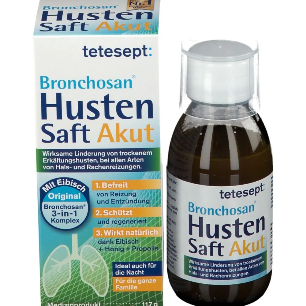 Bronchosan® Husten Saft Akut> New
