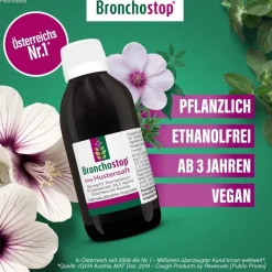 Bronchostop® Sine Hustensaft - Bei Reizhusten und Produktivem Husten| Discount