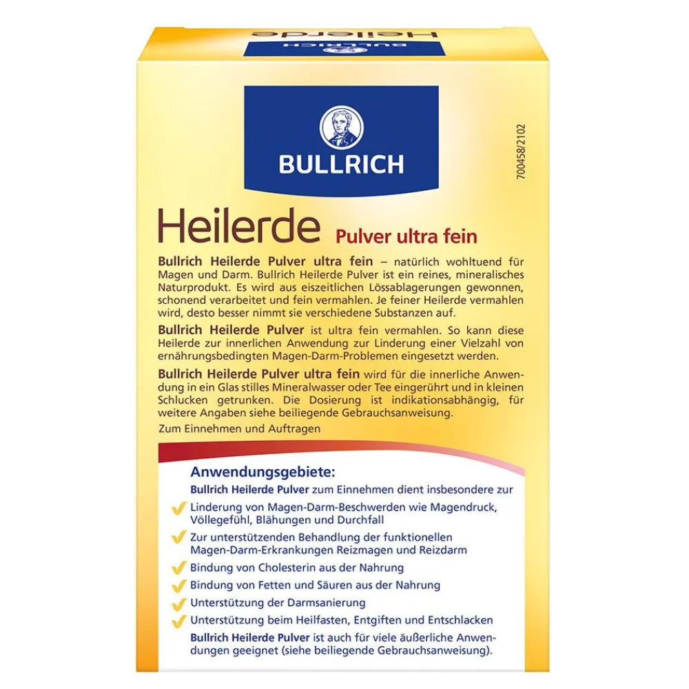 Heilerde Pulver ultra fein>Bullrich New