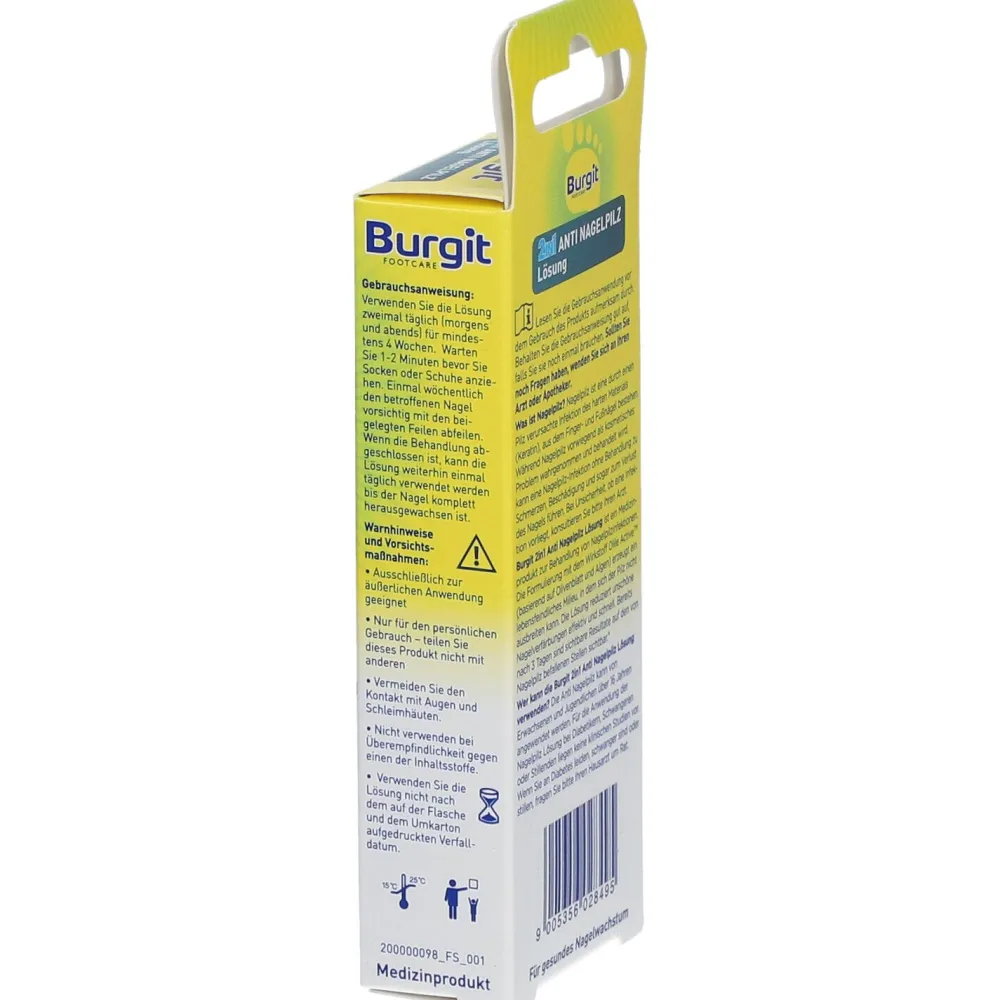 Burgit 2 in1 Anti Nagelpilz Lösung> Hot