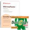 Buscopan Plus bei Bauchschmerzen und Regelschmerzen + Redcare Wärmepflaster| Clearance