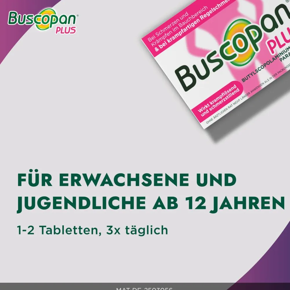 PLUS - wirkt in 15 Min. bei Regelschmerzen - Krampflösend & schmerzstillend>Buscopan Sale