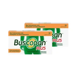 Buscopan Plus Zäpfchen | lindern schnell Bauch- und Magenschmerzen mit Krämpfen| New