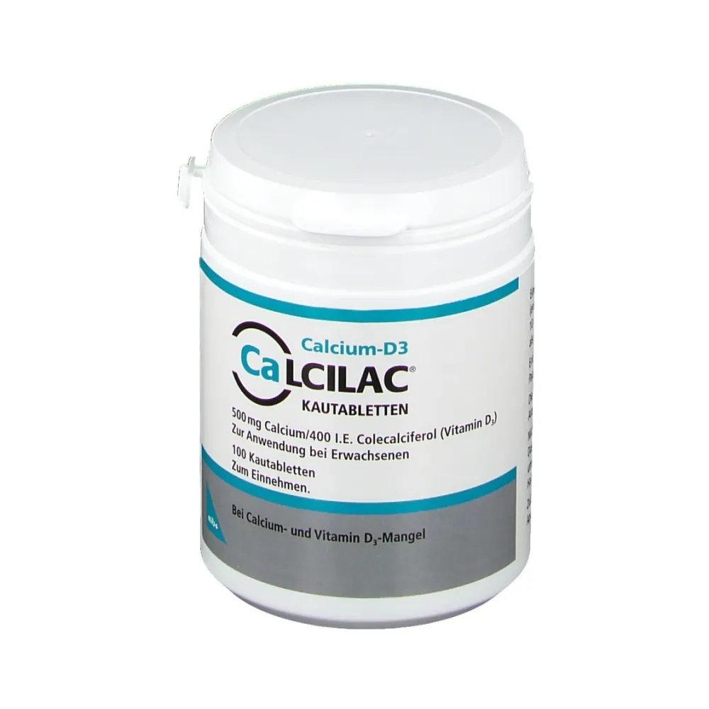 Calcilac® Kautabletten 500 mg/400 I.E.| Hot