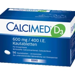 CALCIMED® D3 600 mg/400 I.E. Kautabletten| Discount