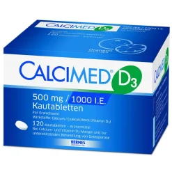 CALCIMED® D3 500mg / 1000 I.E. Kautabletten> Clearance