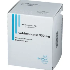 Calciumacetat 950 mg Filmtabletten| Online