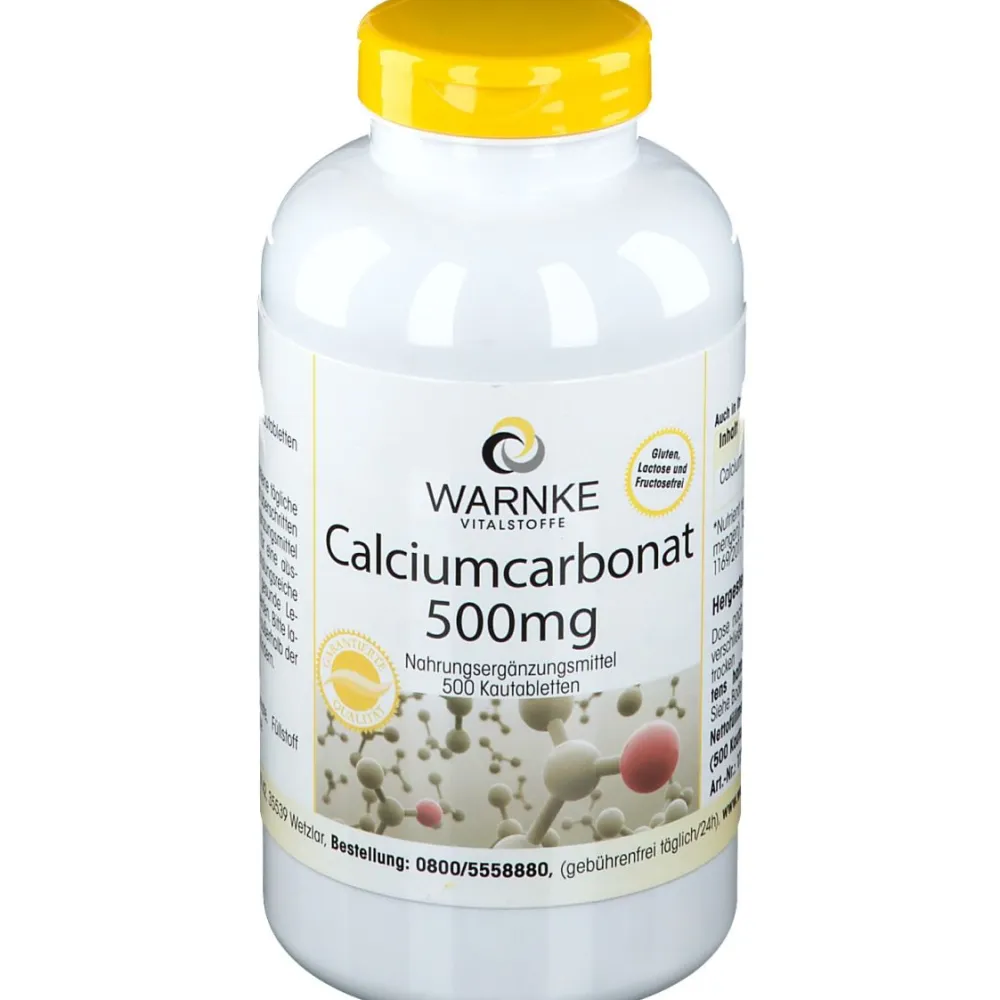 Calciumcarbonat 500|Warnke Hot