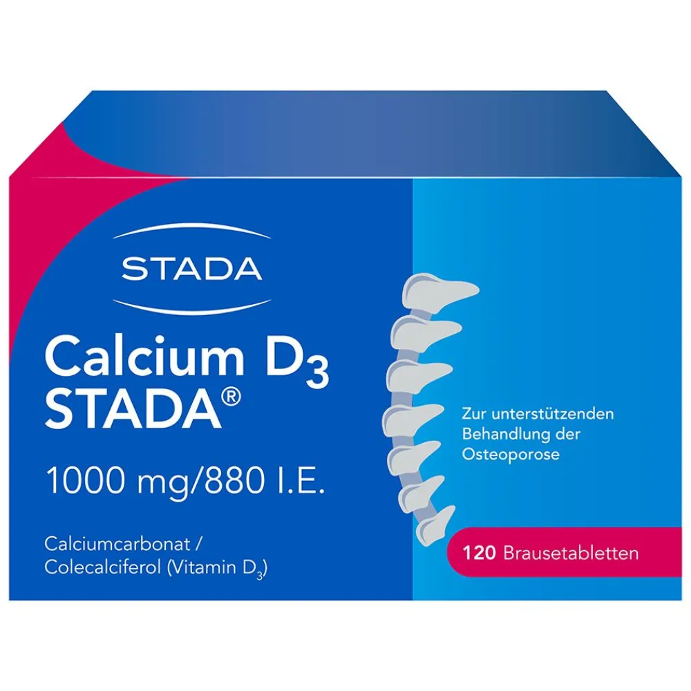 Calcium D3 STADA® 1000 mg/880 I.E.| Online
