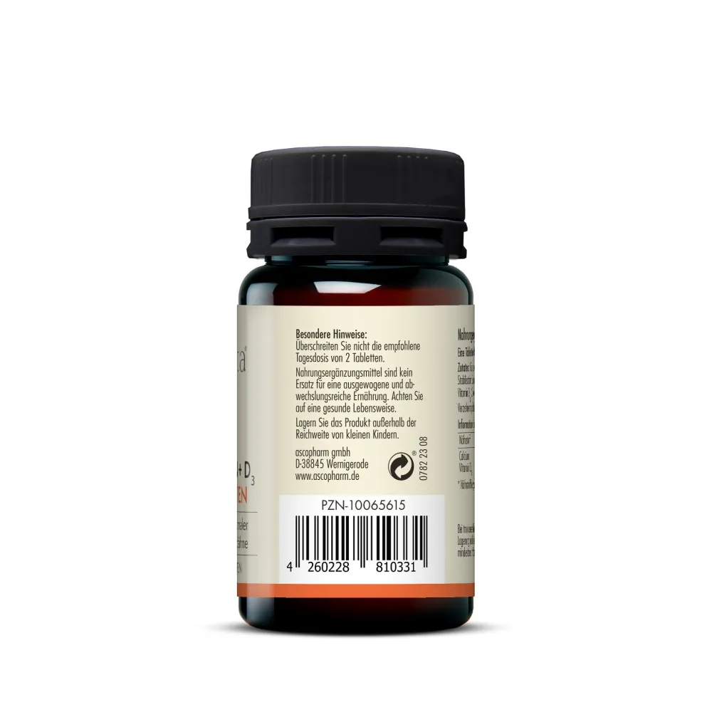 Calcium + D3 Tabletten> Clearance