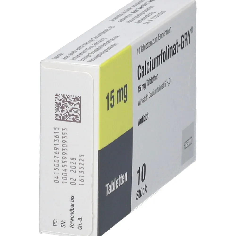 Calciumfolinat Gry 15 Tabletten| Online