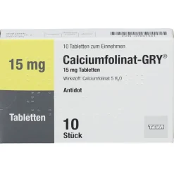 Calciumfolinat Gry 15 Tabletten| Online