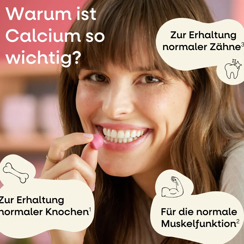 Calcium Gummibärchen für Erwachsene & Kinder I 500 mg Calcium I Wild Berry Geschmack I vegetarisc...|Nature's way Sale