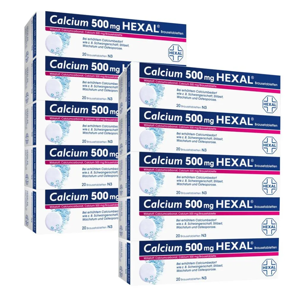 Calcium 500 mg HEXAL®| Clearance