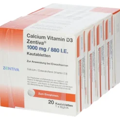 Calcium Vitamin D3 Zentiva® 1000 mg/880 I.E.| Best
