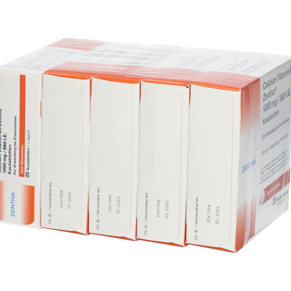 Calcium Vitamin D3 Zentiva® 1000 mg/880 I.E.| Best