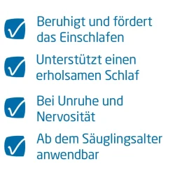 Calmedoron® Globuli beruhigen und fördern das Einschlafen>WELEDA